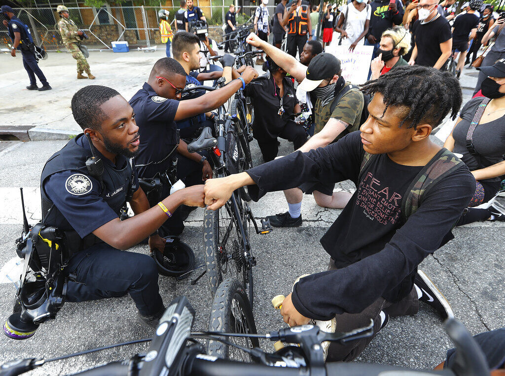 APTOPIX America Protests Atlanta
